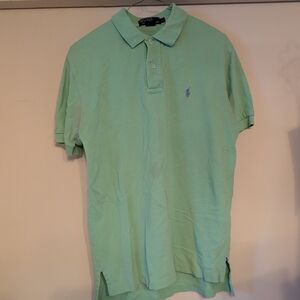 Polo by Ralph Lauren Men's Mint Green Polo Shirt